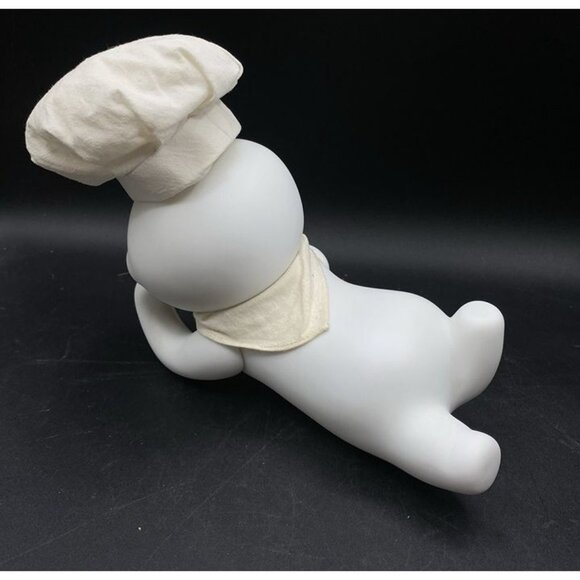 2000 Recipe Time Laying Down Pillsbury Doughboy Poppin' Fresh Danbury Mint - Picture 9 of 12
